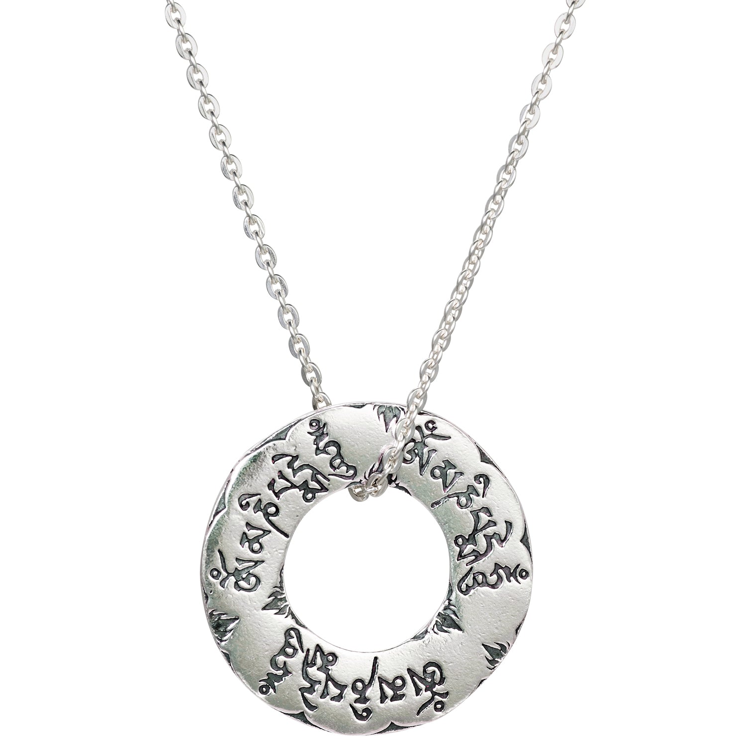 Om Mani Padme Hum Mantra necklace by ETERNAL BLISS - Spiritual Jewellery