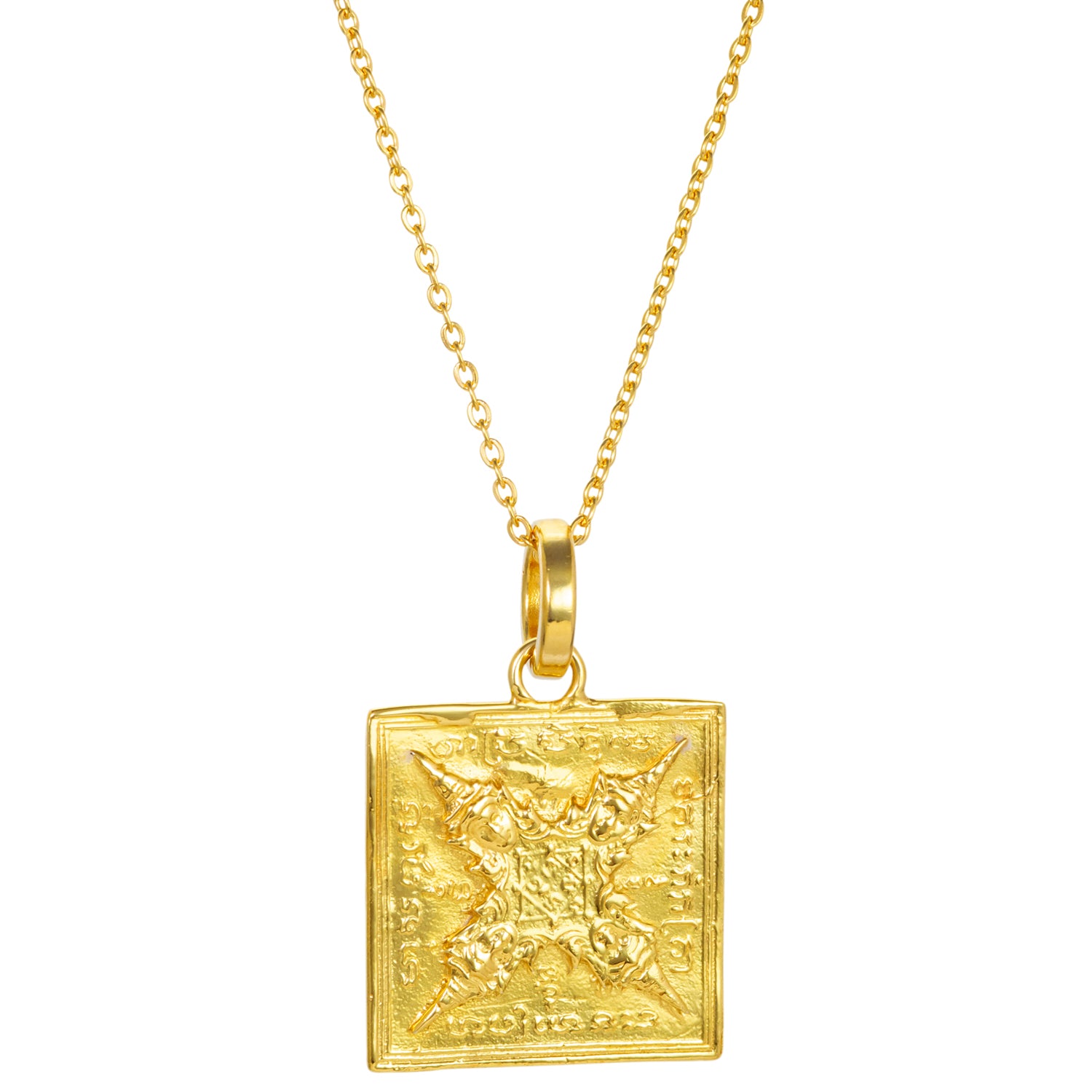 Buddha Symbol Anhänger vergoldet von ETERNAL BLISS - Spiritueller Schmuck