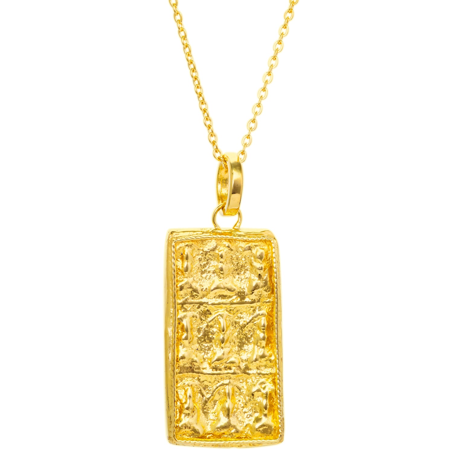 Buddha Ornament Anhänger vergoldet von ETERNAL BLISS - Spiritueller Schmuck