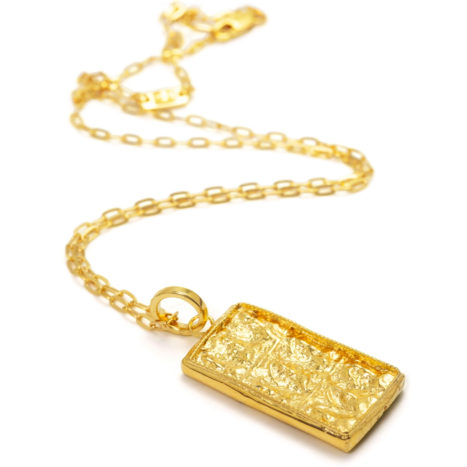 Gold-plated Buddha ornament pendant by ETERNAL BLISS - Spiritual Jewelry