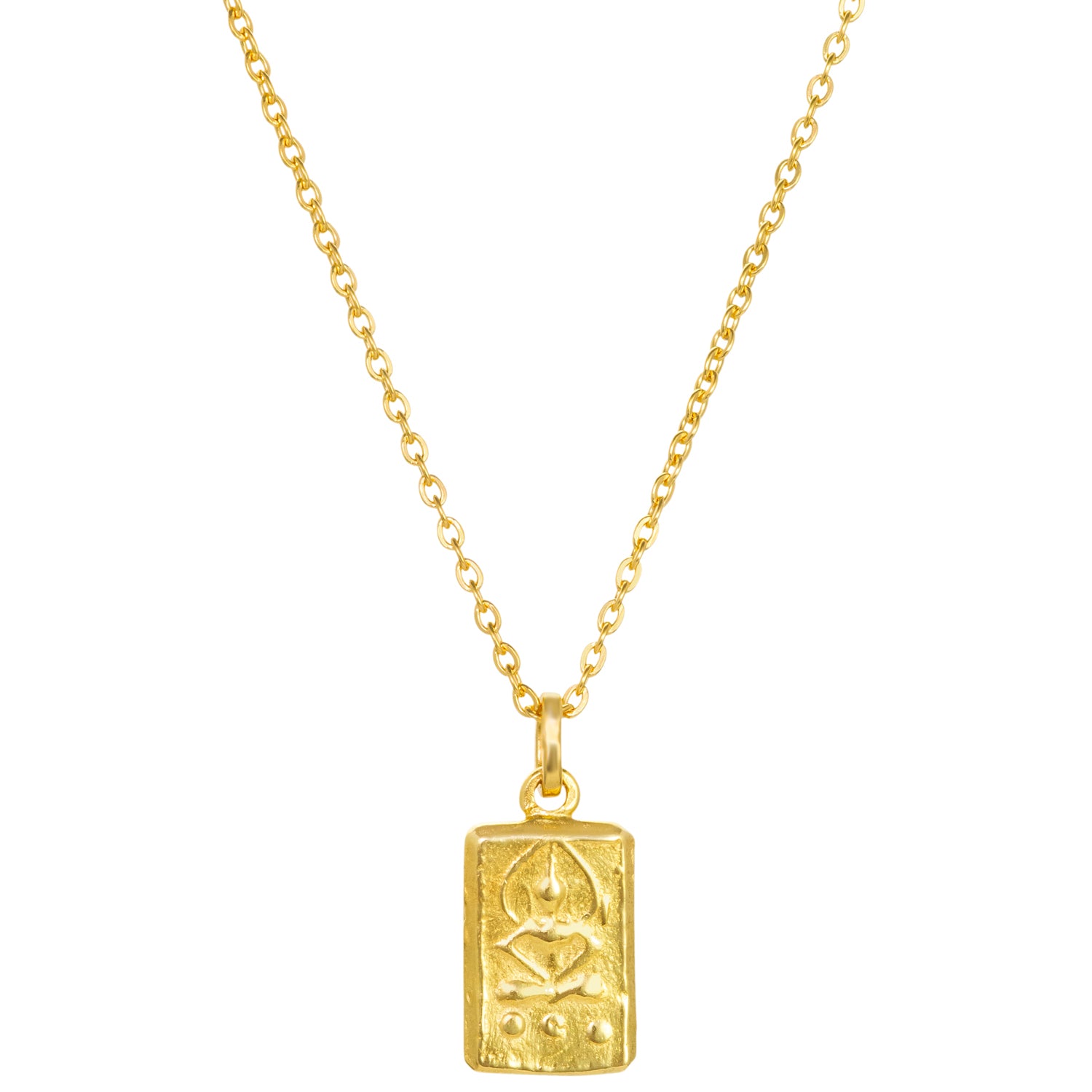 Magischer Buddha Anhänger mini vergoldet von ETERNAL BLISS - Spiritueller Schmuck