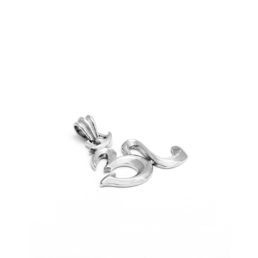 OM silver pendant by ETERNAL BLISS - Spiritual Jewellery