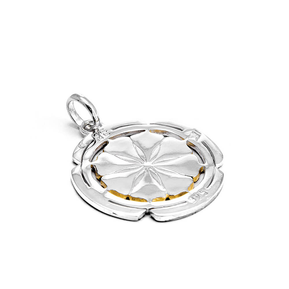 Kali Yantra pendant silver