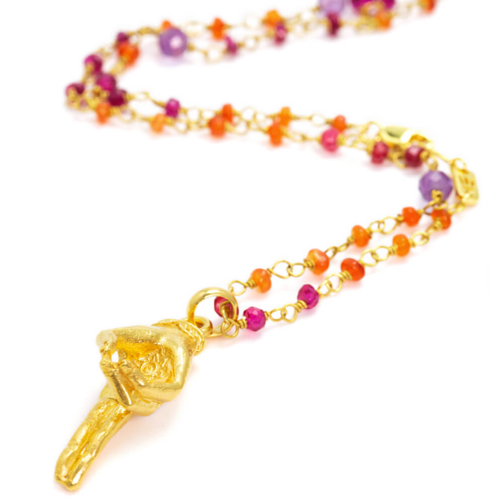 Prana Mudra Schmuck vergoldet - Lebensenergie
