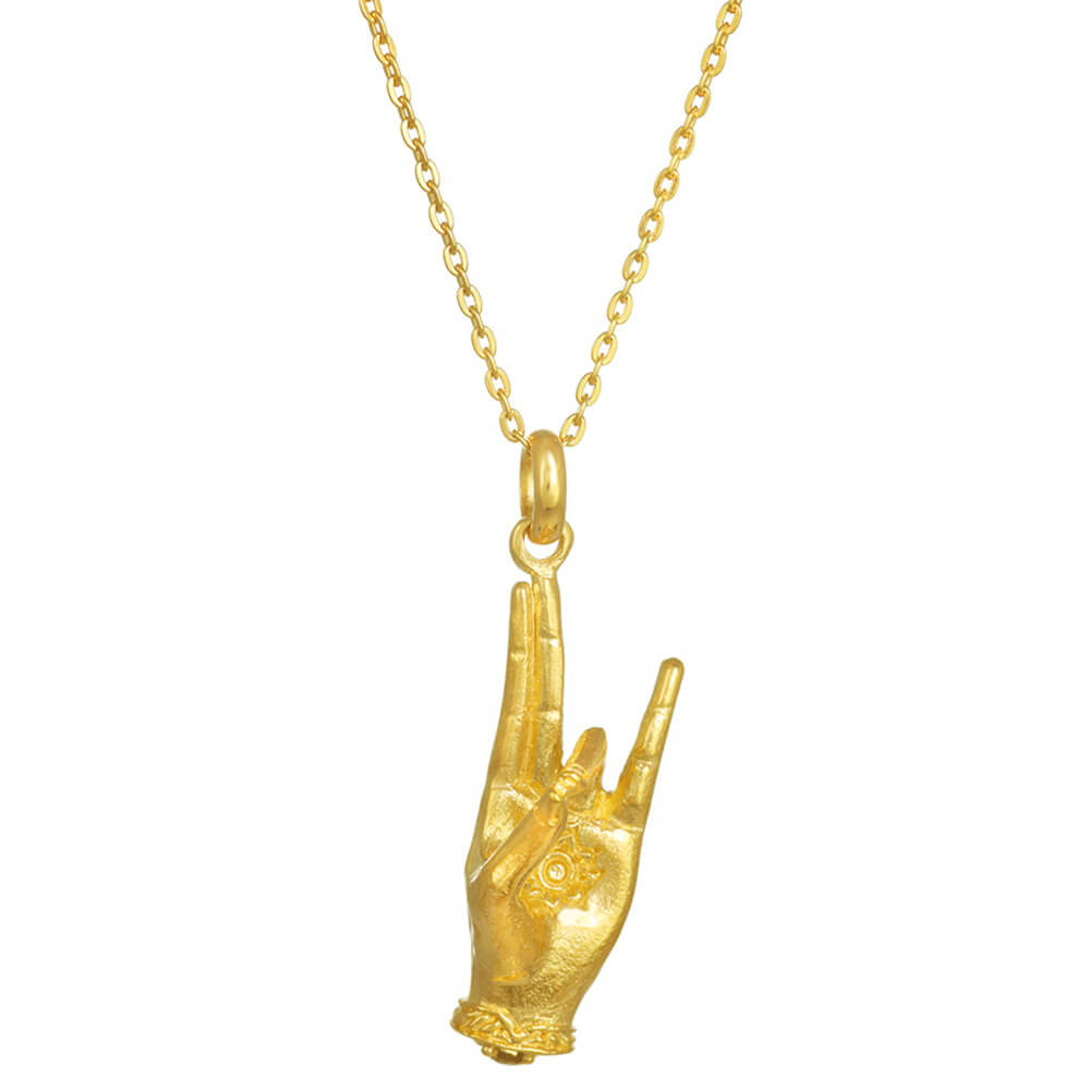 Prithvi Mudra Schmuck vergoldet - Stabilität