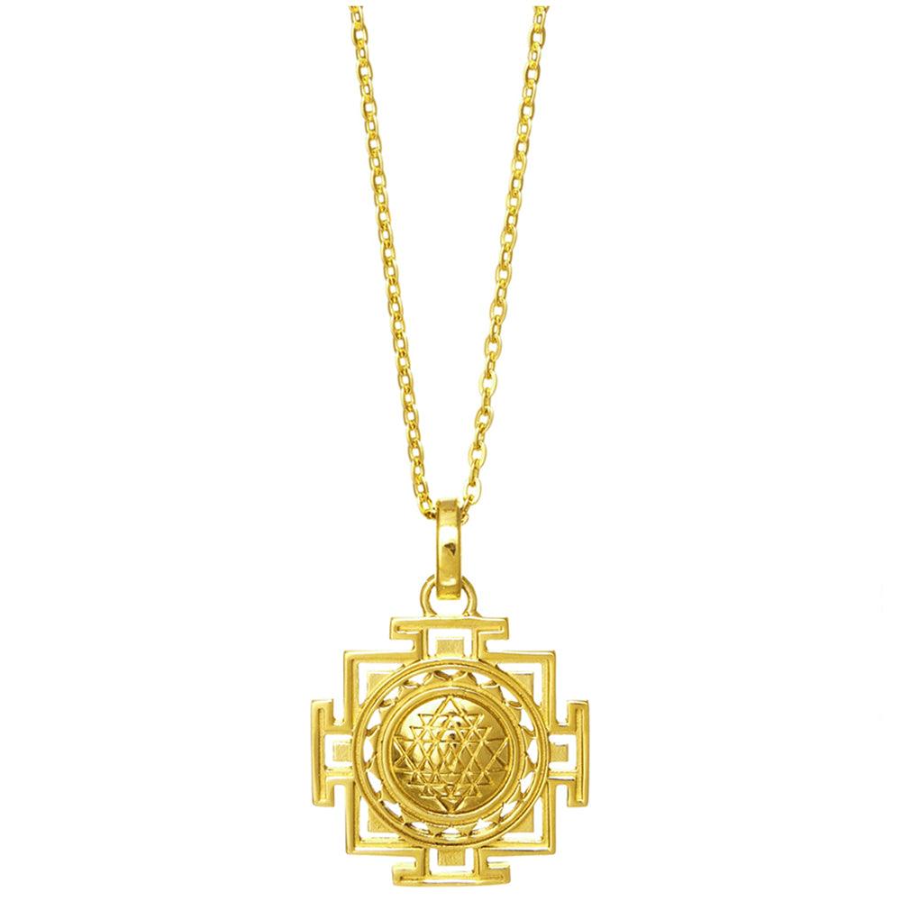 Sri Yantra Pendant Necklace – CHAKVANA