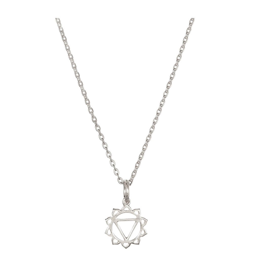 Solar Plexus Chakra Anhänger mini Silber von ETERNAL BLISS - Spiritueller Schmuck