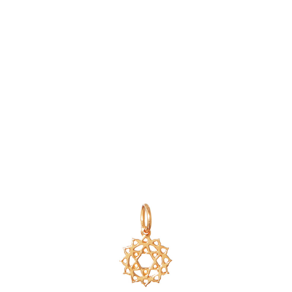 Herz Chakra Schmuck mini rosévergoldet