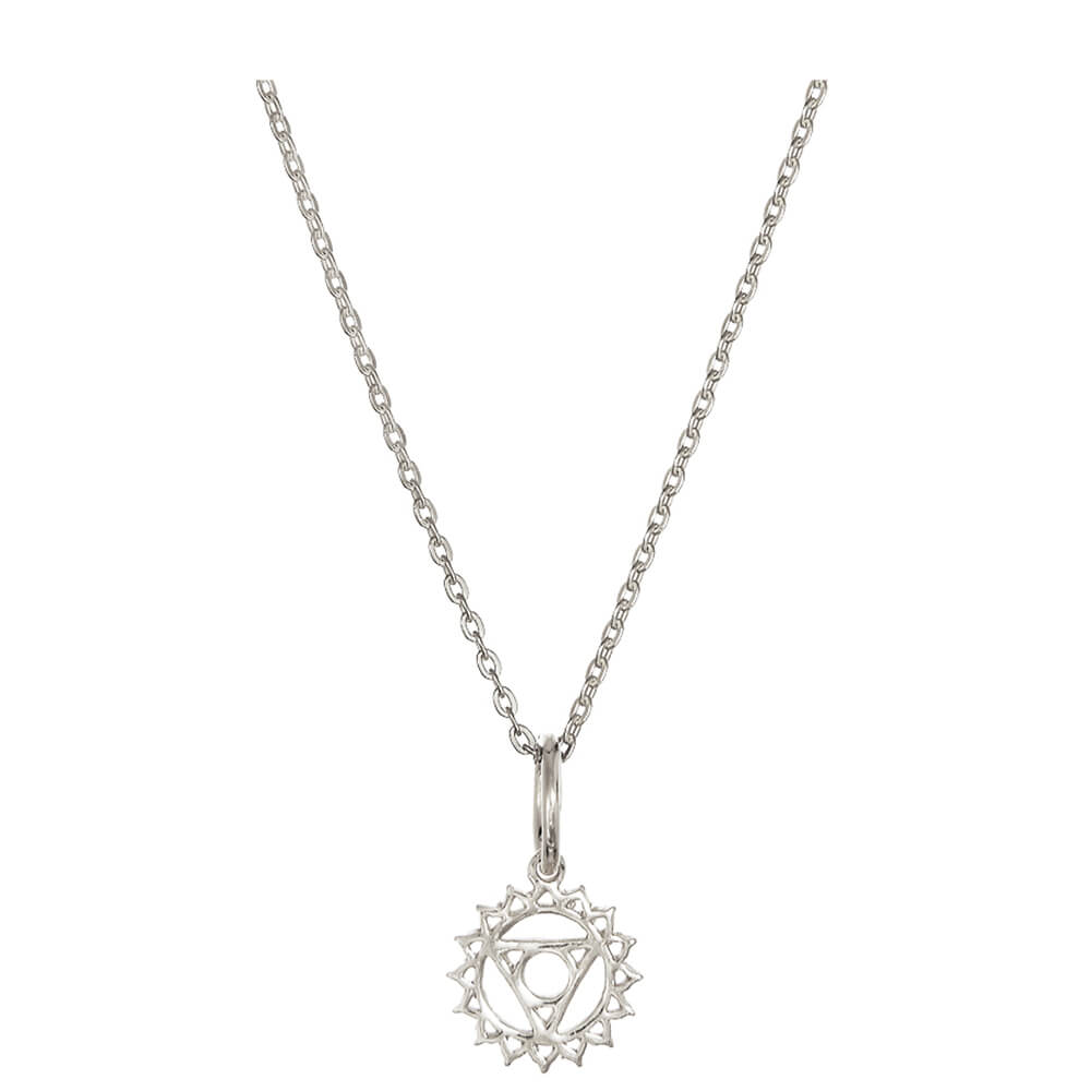 Hals Chakra Anhänger mini Silber von ETERNAL BLISS - Spiritueller Schmuck