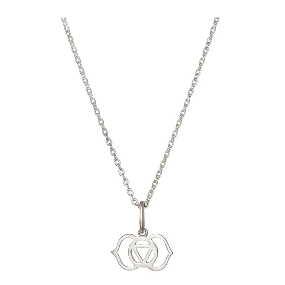 Stirn Chakra Anhänger mini Silber von ETERNAL BLISS - Spiritueller Schmuck