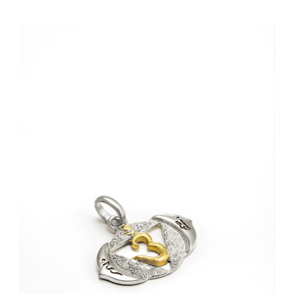 Ajna chakra pendant silver