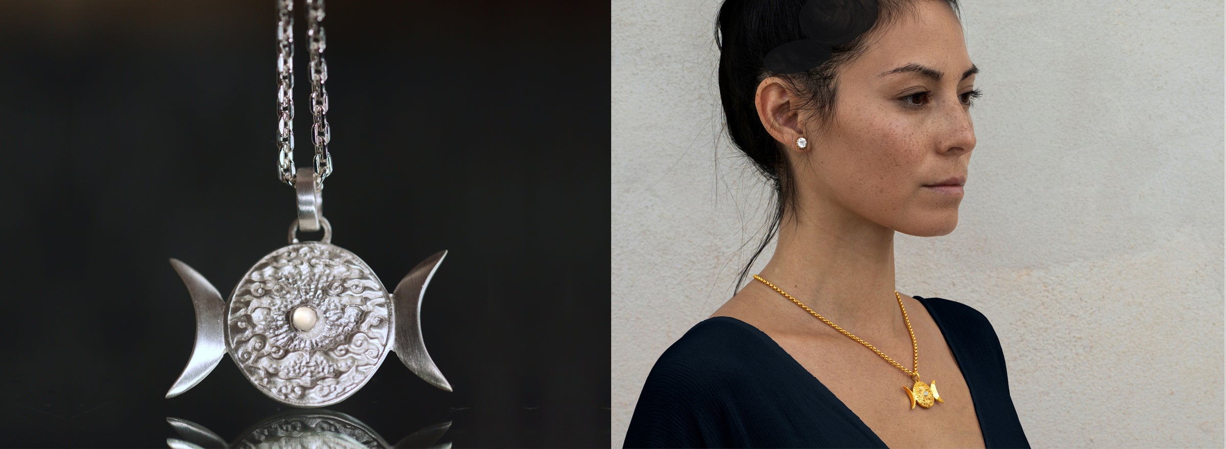 Steffi, Yoga Lehrerin auf Bali, präsentiert eine Neuheit von ETERNAL BLISS: Die Shakti Kollektion: Weibliche Kraft