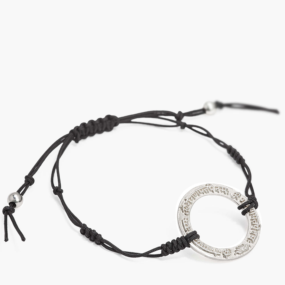 Ganesha Mantra Armband aus Sterling Silber von ETERNAL BLISS