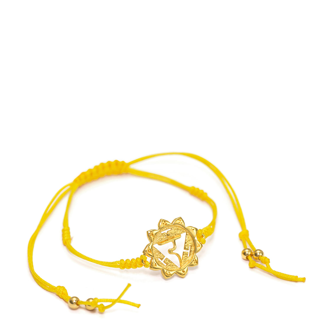 Manipura Chakra Armband vergoldet von ETERNAL BLISS - Spiritueller Schmuck