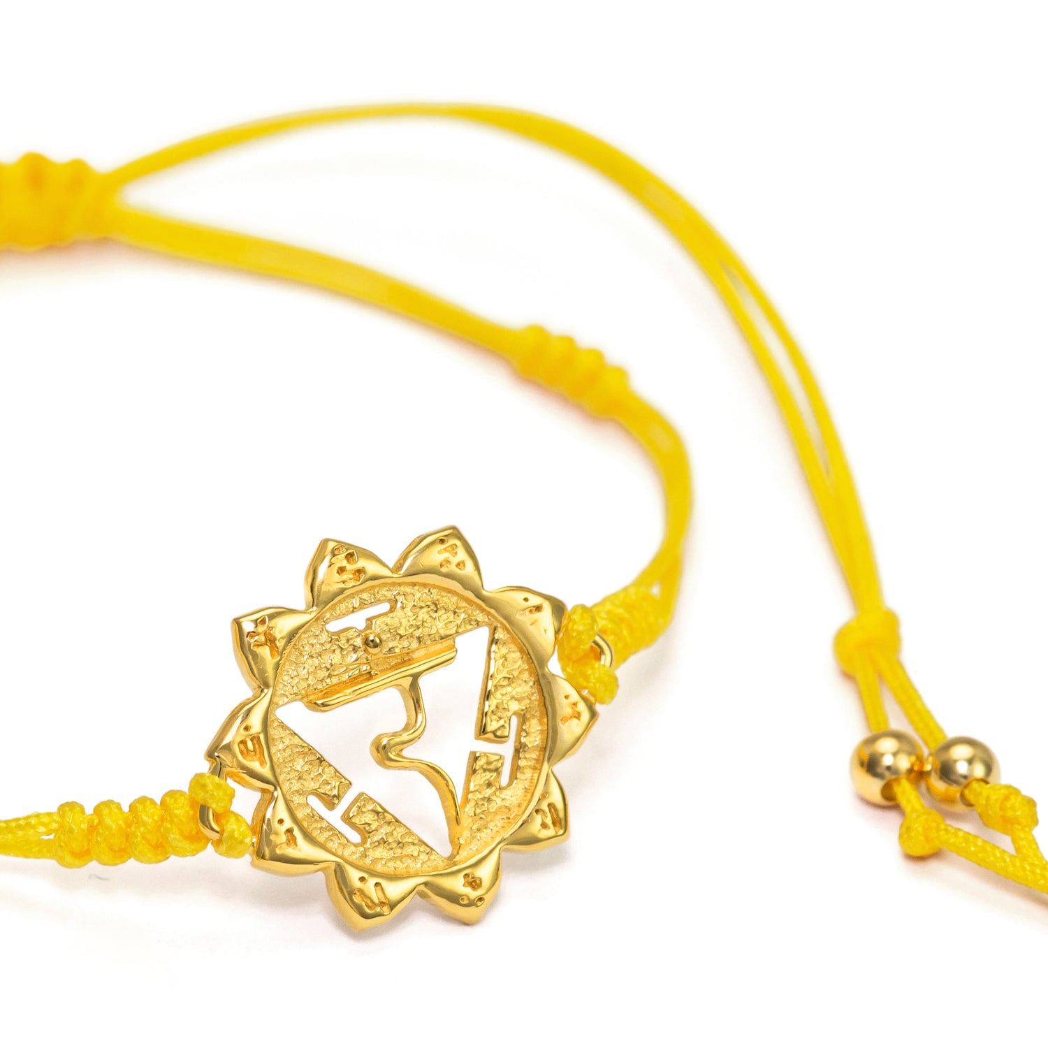 Gold-plated Manipura Chakra bracelet by ETERNAL BLISS - Spiritual Jewellery