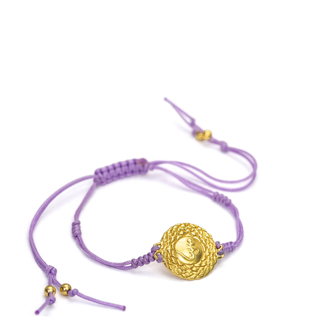 Sahasrara Chakra Armband vergoldet von ETERNAL BLISS - Spiritueller Schmuck