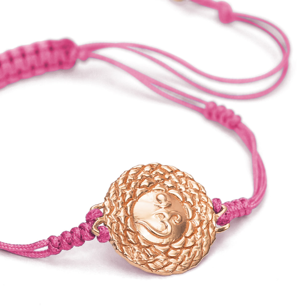 Rosegold-plated Sahasrara Chakra bracelet by ETERNAL BLISS - Spiritual Jewellery