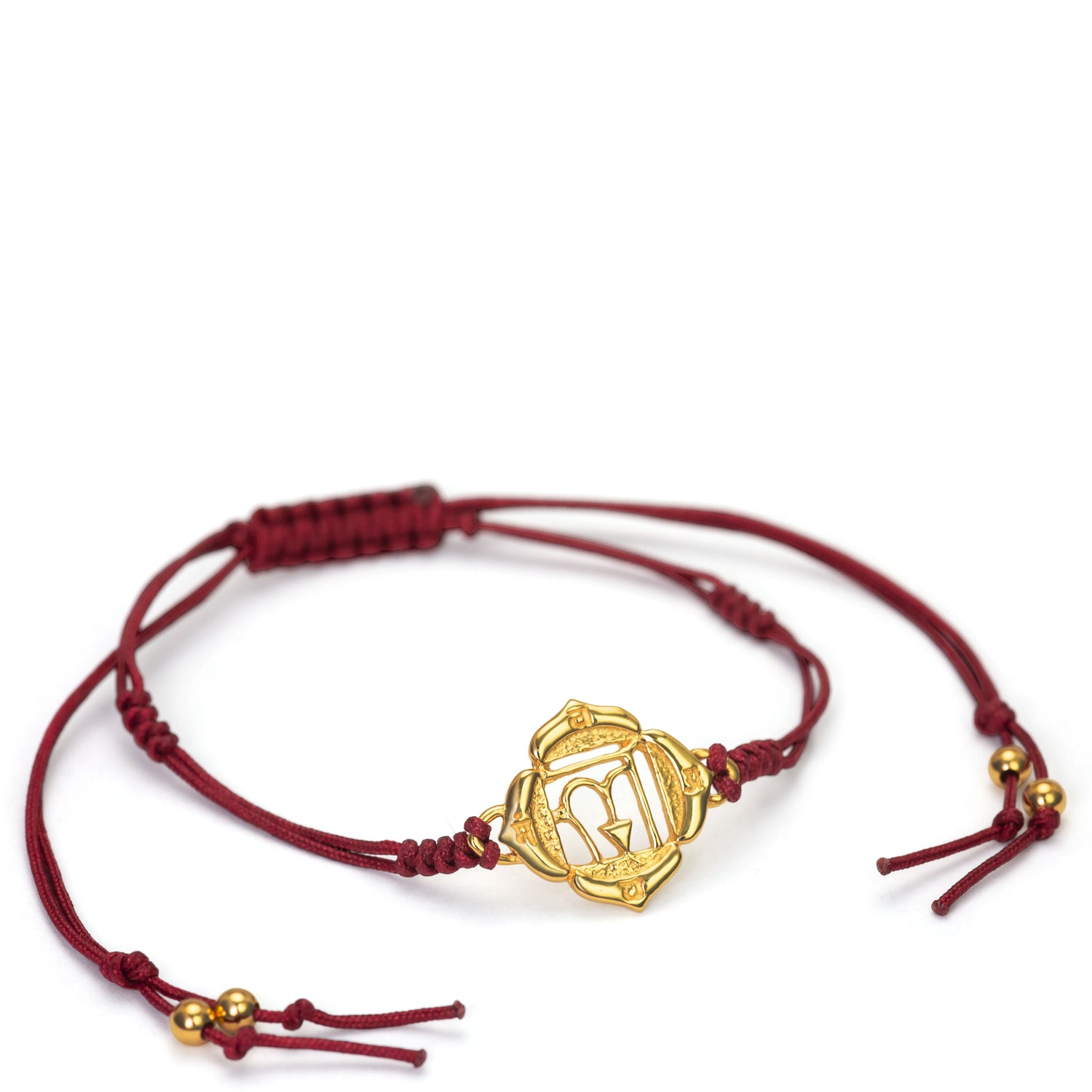 Muladhara Chakra Armband vergoldet von ETERNAL BLISS - Spiritueller Schmuck