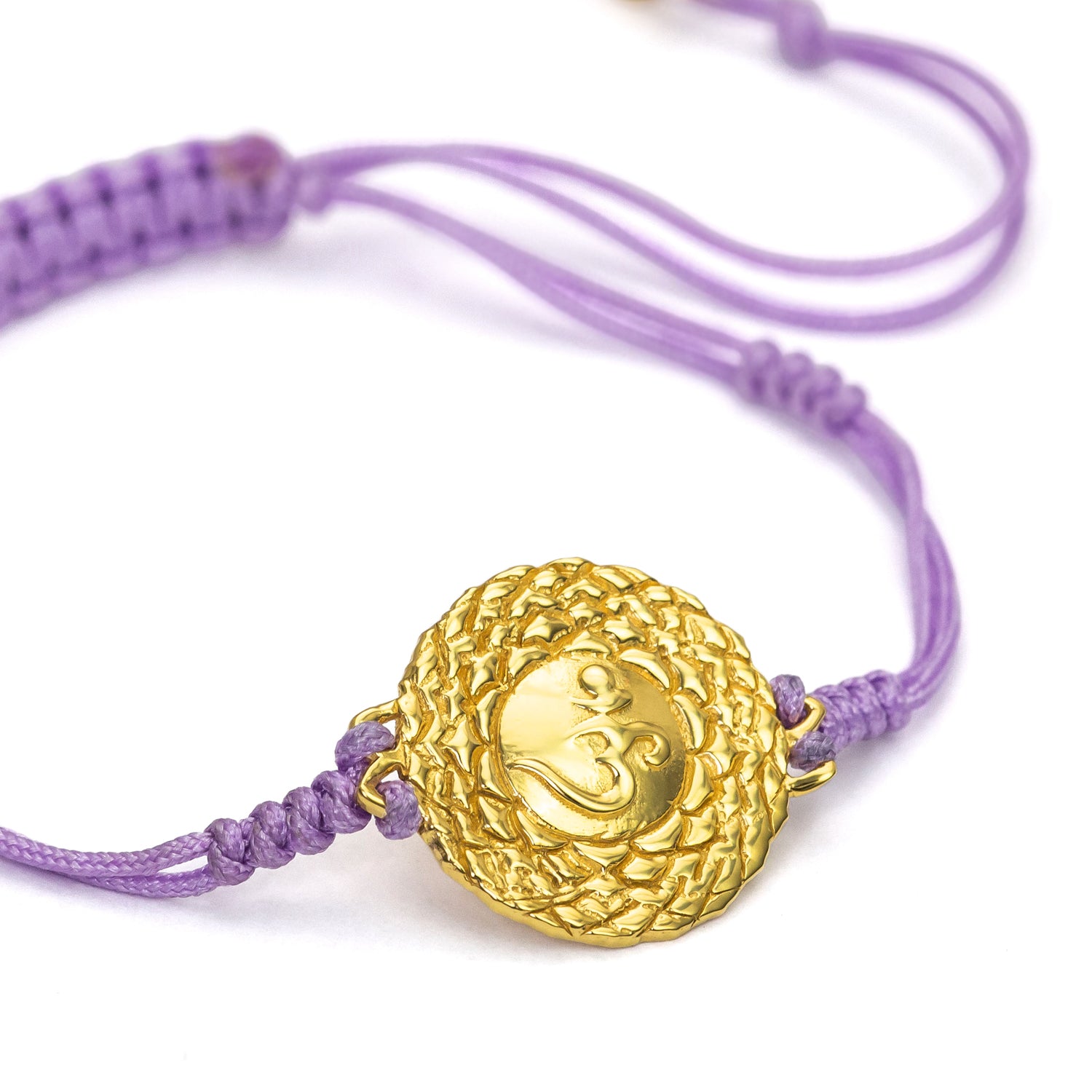 Gold-plated Sahasrara Chakra bracelet by ETERNAL BLISS - Spiritual Jewellery