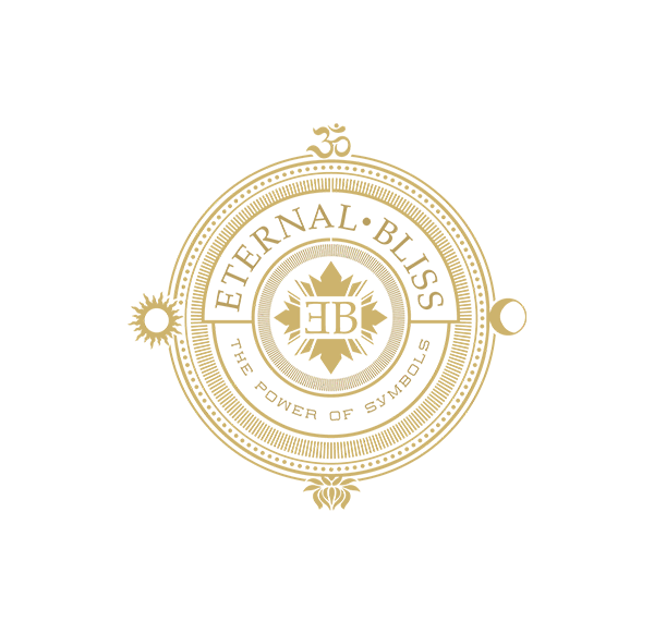 Goldenes Logo von ETERNAL BLISS - Spirituelle - Schmuck