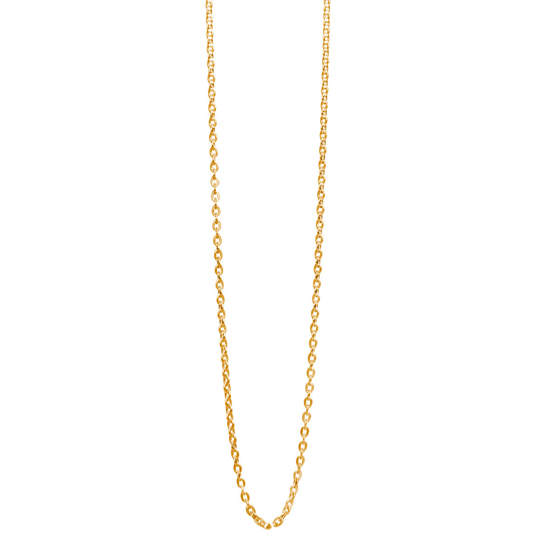 Feine Ankerketten in in 1,5mm Stärke aus hochwertig vergoldetem Sterling Silber. Schmuckketten in verschiedenen Längen von ETERNAL BLISS