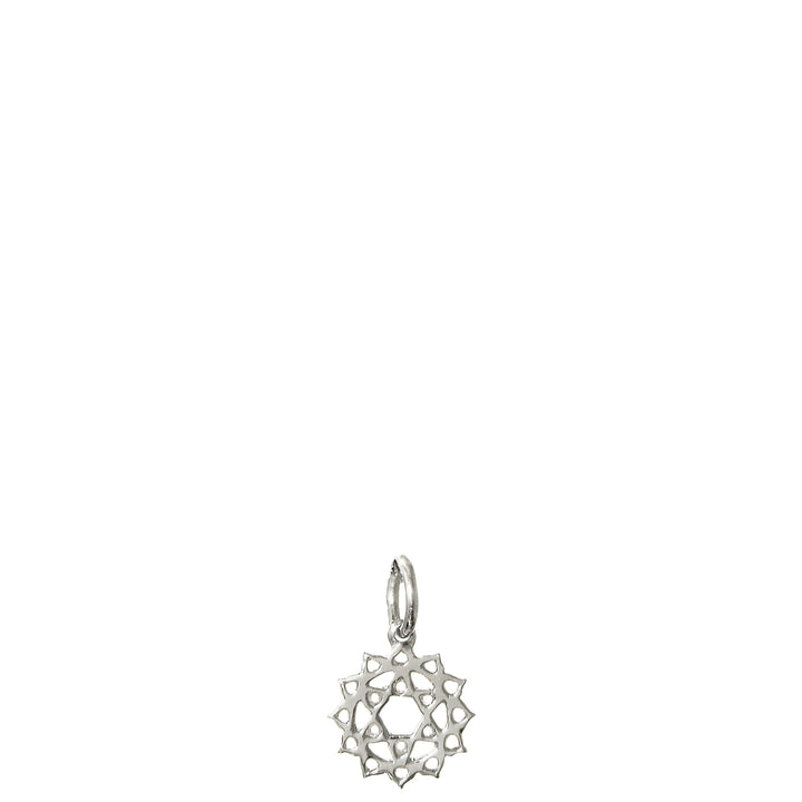 Heart chakra mini necklace silver by ETERNAL BLISS - spiritual jewellery