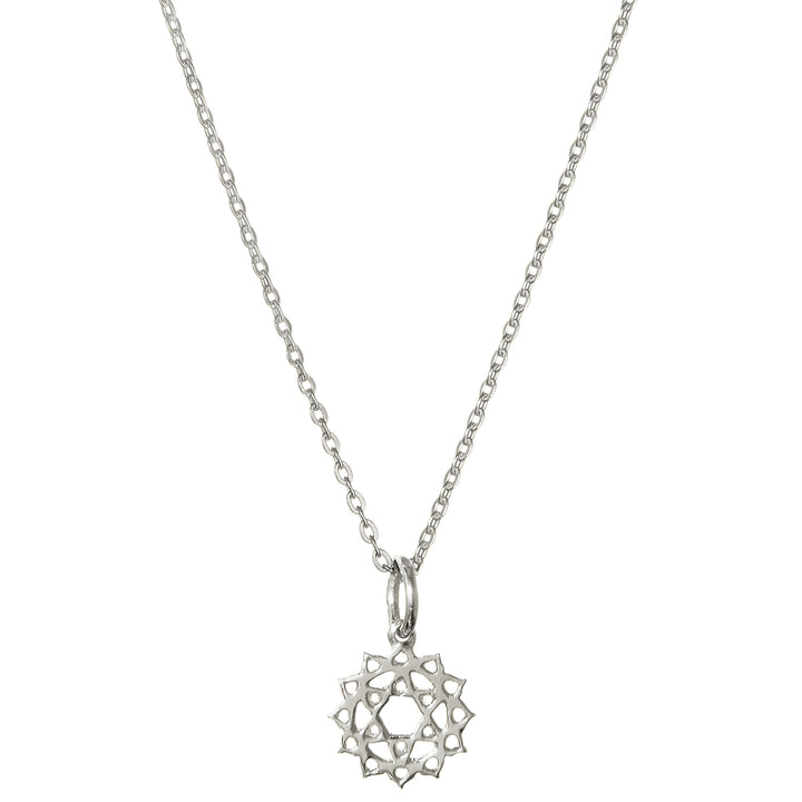 Herz Chakra Anhänger mini Silber von ETERNAL BLISS - Spiritueller Schmuck