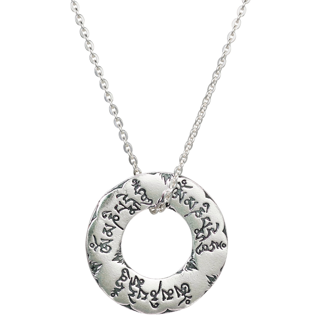 Om Mani Padme Hum Mantra necklace by ETERNAL BLISS - Spiritual Jewellery