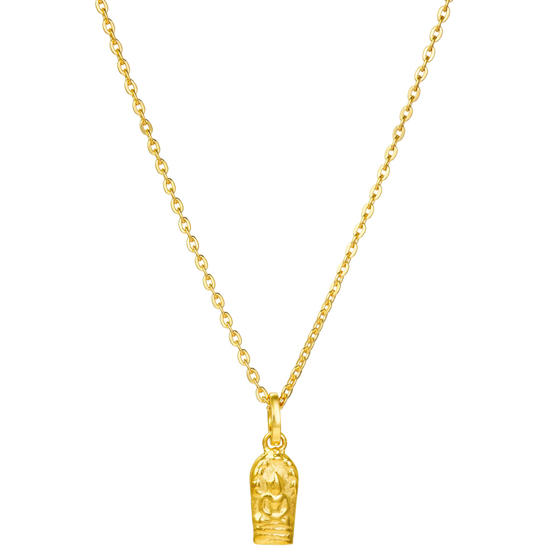 Buddha Anhänger mini vergoldet von ETERNAL BLISS - Spiritueller Schmuck
