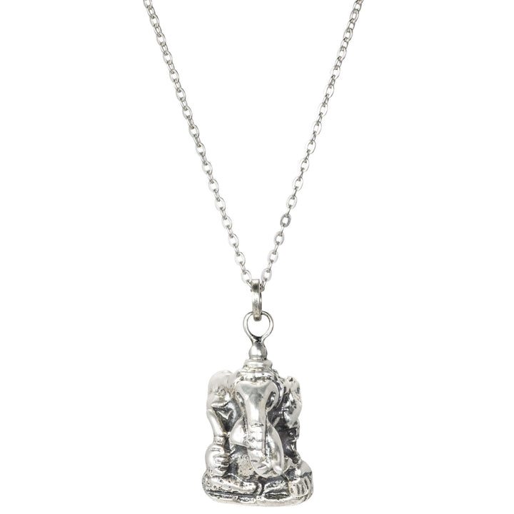 Antiker Ganesha Anhänger Silber von ETERNAL BLISS - Spiritueller Schmuck