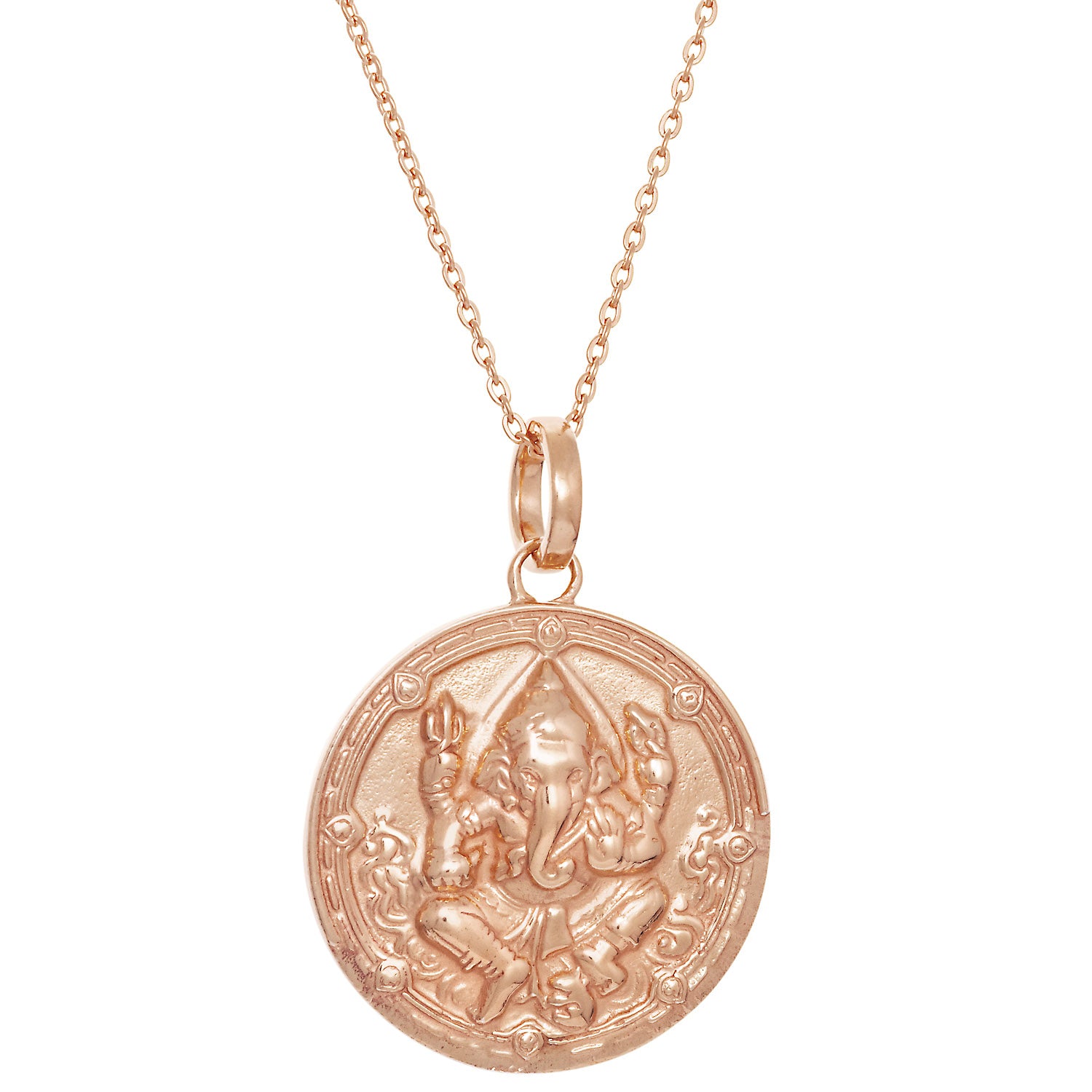 Ganesha Amulett rosévergoldet von ETERNAL BLISS - Spiritueller Schmuck