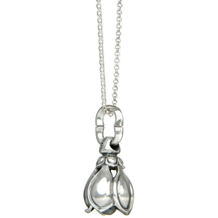 Lotus Glöckchen Anhänger Silber von ETERNAL BLISS - Spiritueller Schmuck