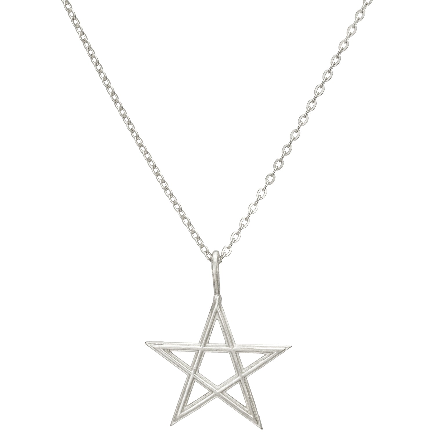 Pentagramm Anhänger aus hochwertigem Sterling Silber von ETERNAL BLISS