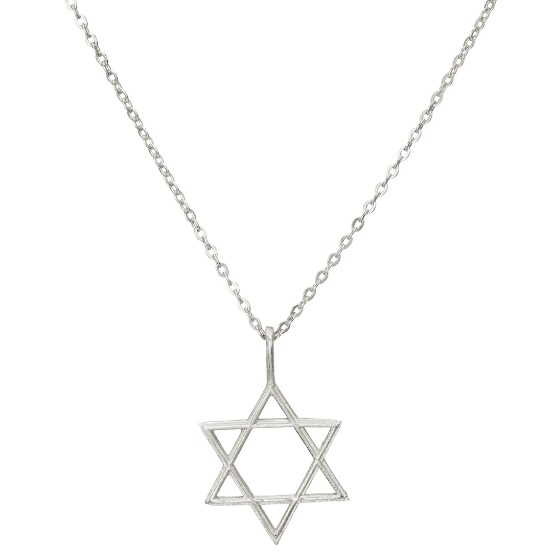 Hexagramm Anhänger aus hochwertigem Sterling Silber von ETERNAL BLISS