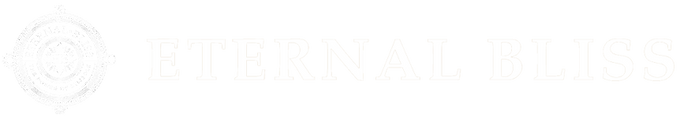 Spiritueller Schmuck | ETERNAL BLISS Überschrift und Logo weiß