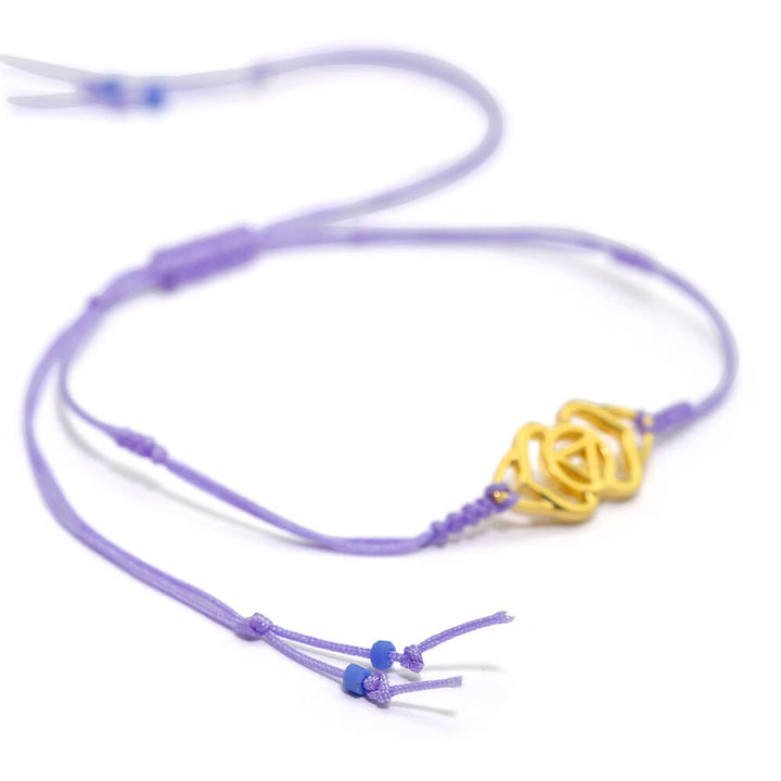 Third Eye Chakra bracelet mini gold-plated by ETERNAL BLISS - Spiritual Jewellery
