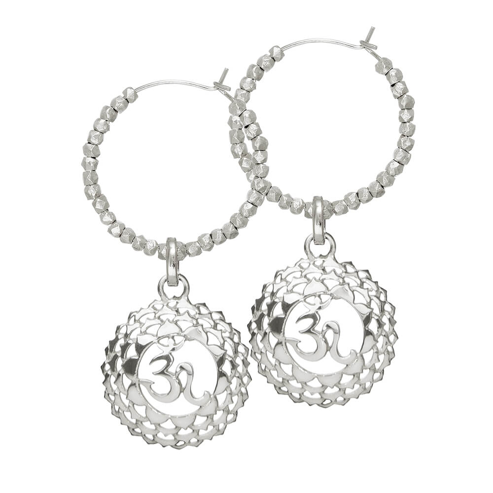 Sahasrara Chakra earrings by ETERNAL BLISS - Spiritual Jewellery