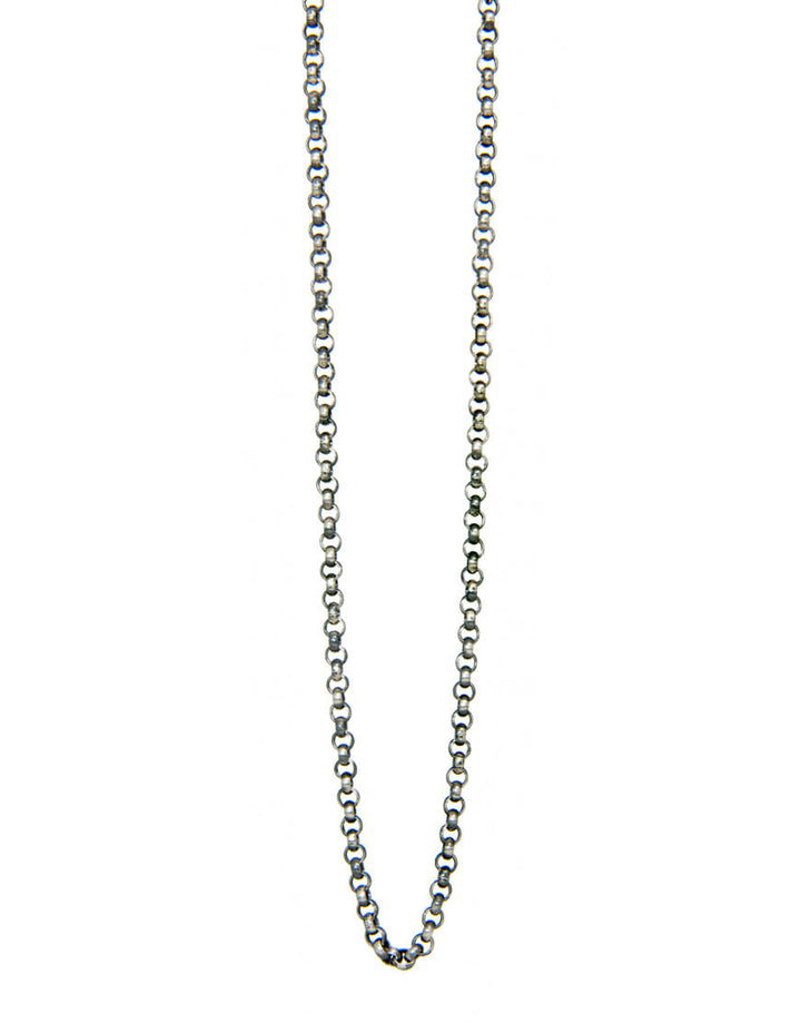 Halskette Erbskette aus Sterling Silber patiniert in 3mm Stärke von Eternal Bliss