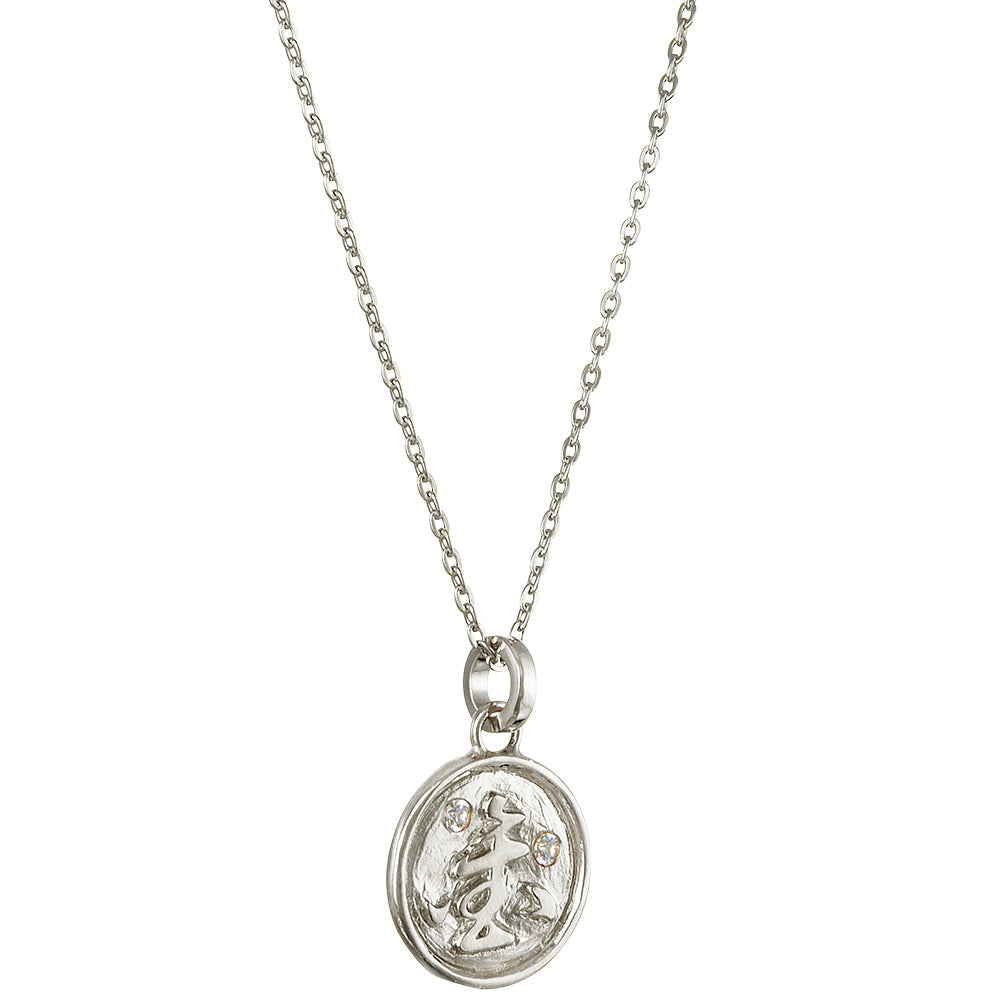 Jín pendant with rock crystal by ETERNAL BLISS - Spiritual Jewellery