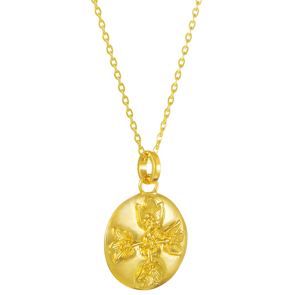 Southern Cross gold-plated pendant by ETERNAL BLISS - spiritual jewellery