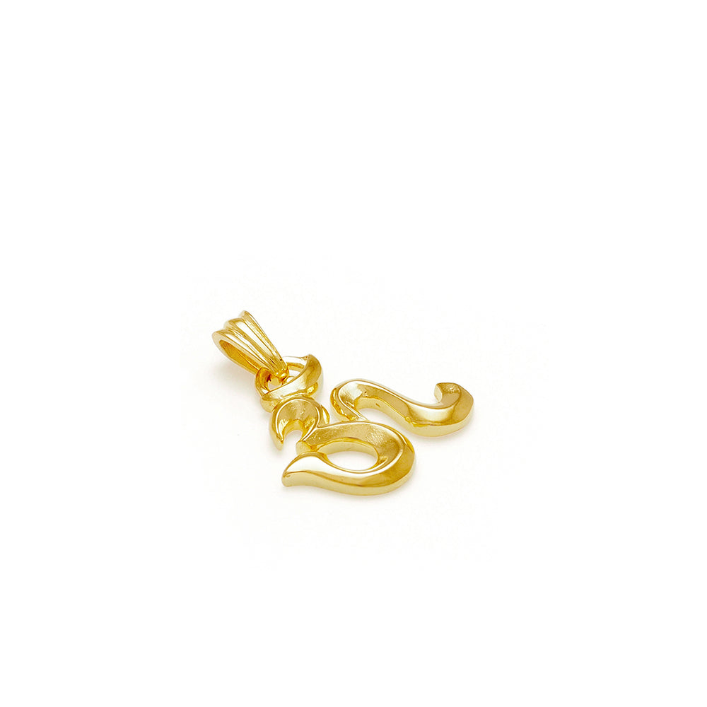 Gold-plated Om pendant mini by ETERNAL BLISS - Spiritual Jewellery