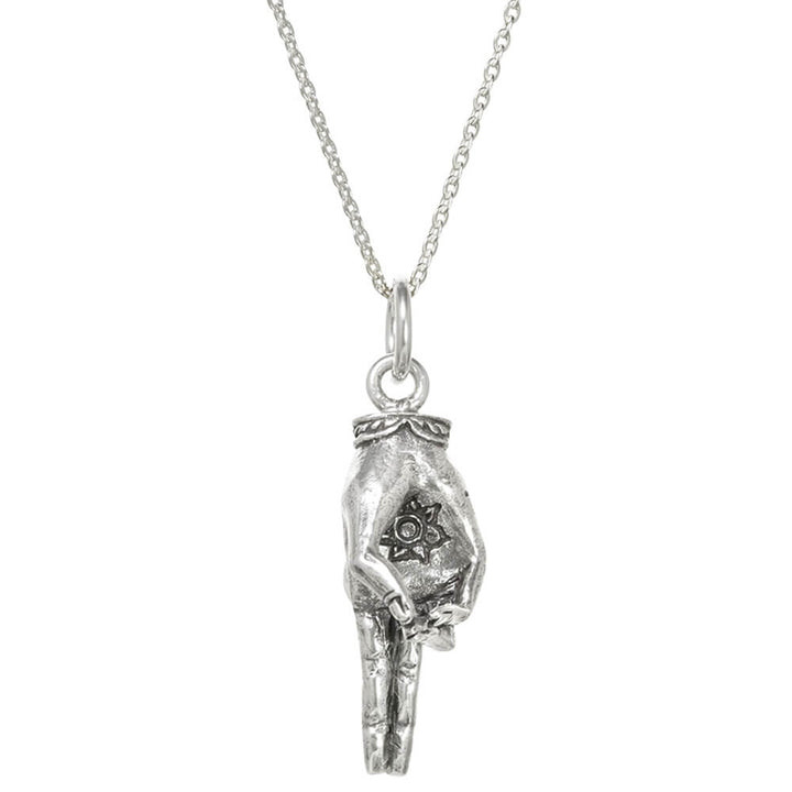Prana Mudra Anhänger Silber - Lebensenergie mit Kette von ETERNAL BLISS - Spiritueller Schmuck