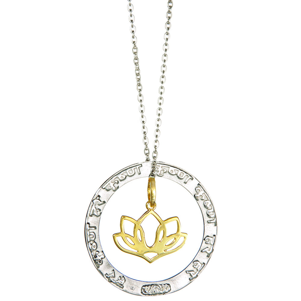 Halskette Harmonie Silber von ETERNAL BLISS - Spiritueller Schmuck