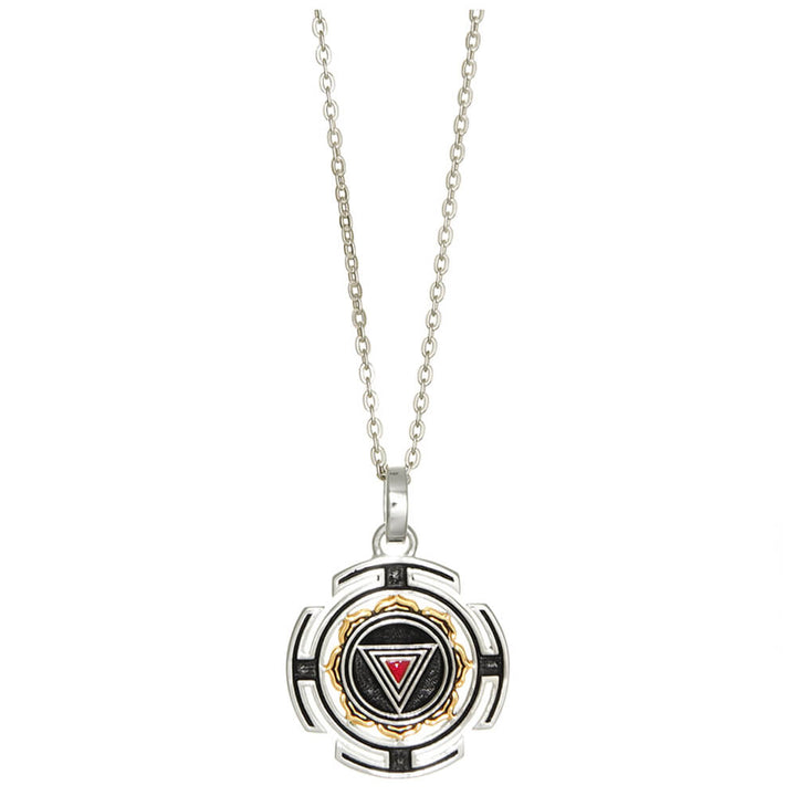 Kali Yantra Anhänger mini Silber  mit Kette von ETERNAL BLISS - Spiritueller Schmuck