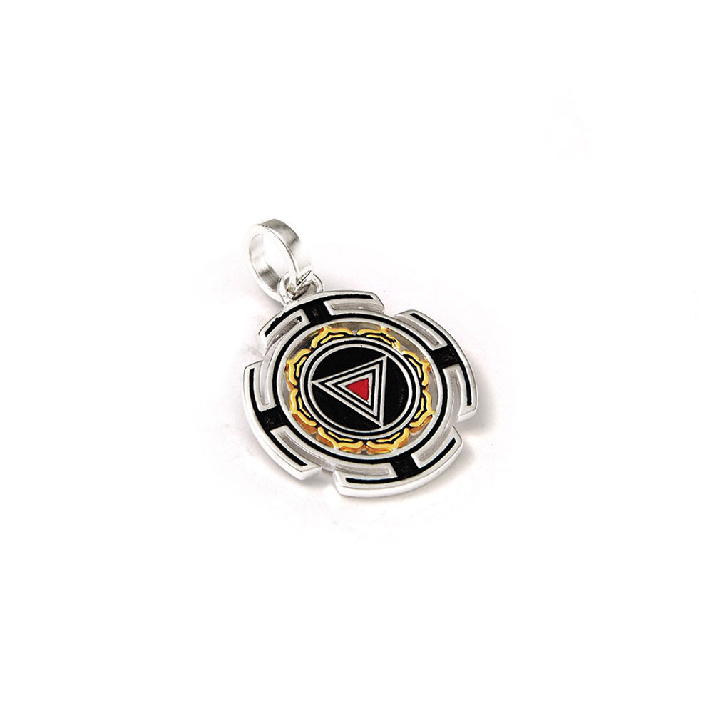 Kali Yantra pendant mini silver  by ETERNAL BLISS - Spiritual Jewellery