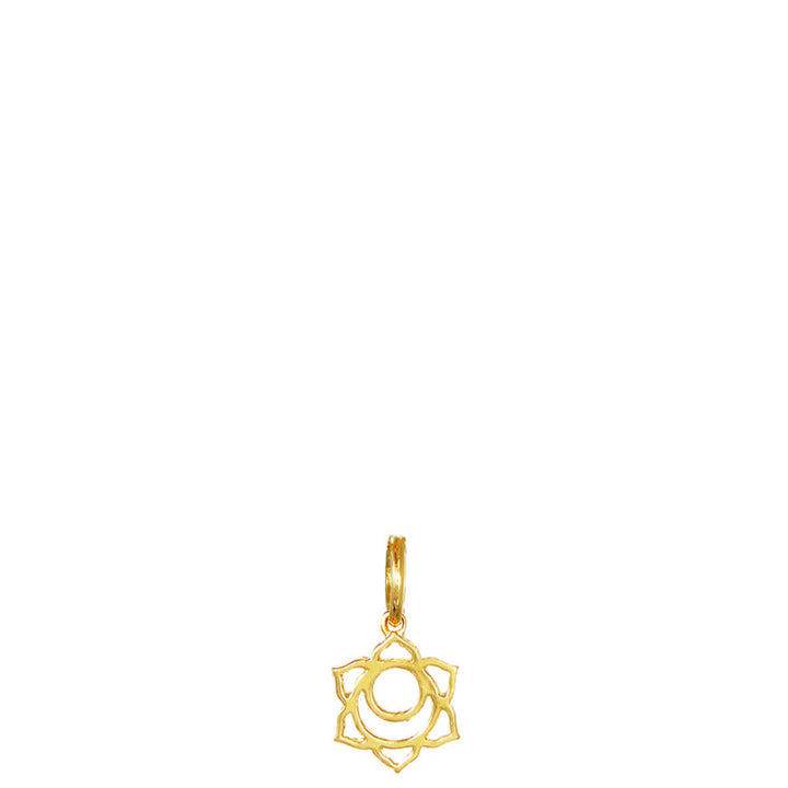 Gold-plated sacral chakra pendant mini by ETERNAL BLISS - spiritual jewellery 
