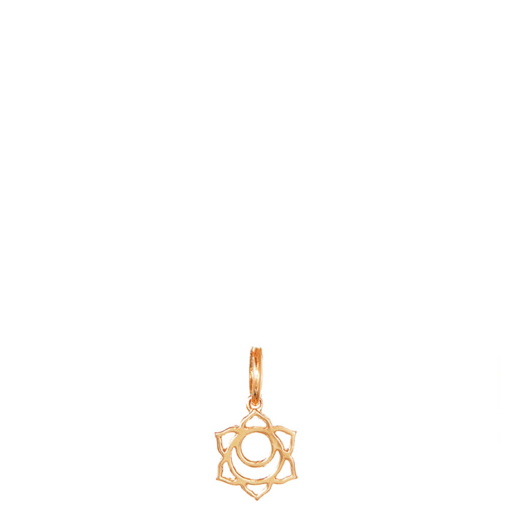 Sacral chakra pendant mini, yoga jewellery