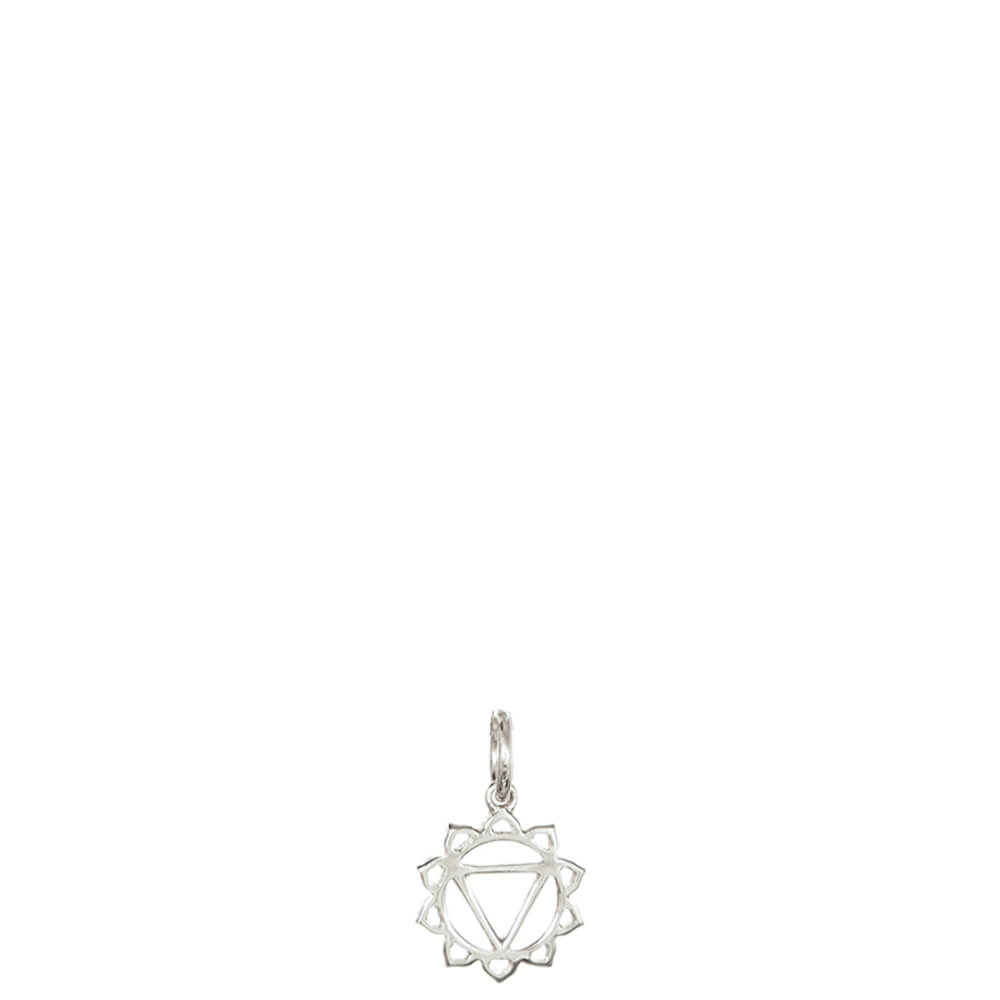 Solar Plexus chakra mini necklace silver by ETERNAL BLISS - spiritual jewellery