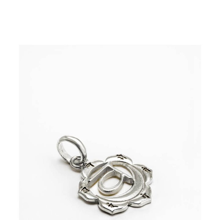 Svadhisthana Chakra Schmuck mit Mantra Silber