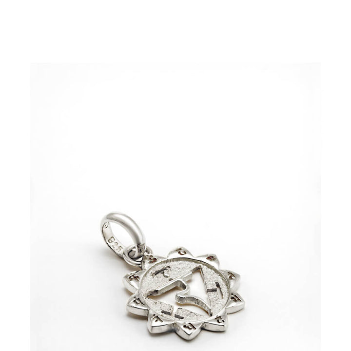 Manipura Chakra Schmuck mit Mantra Silber
